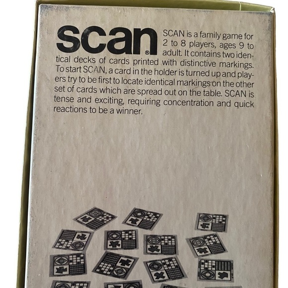 VINTAGE 1970 SCAN board game - Picture 6 of 9